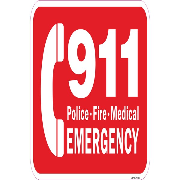 Signmission Safety Sign, 12 in Height, Aluminum, 18 in Length, 25319 A-1218-25319 - main